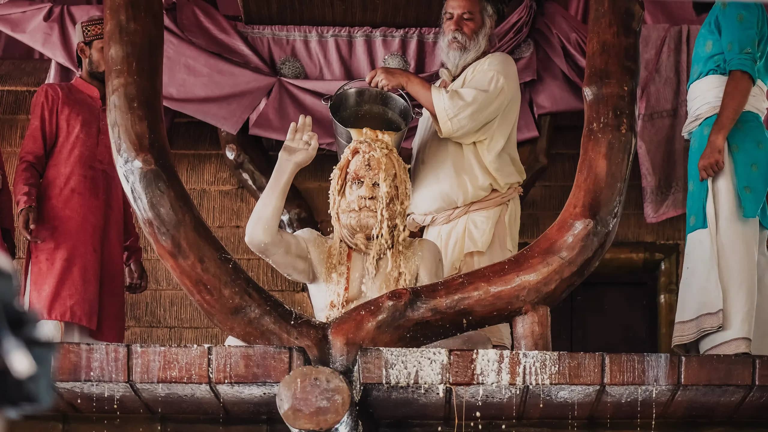 Baba Maha Abhisheka with Guruji — 11 July